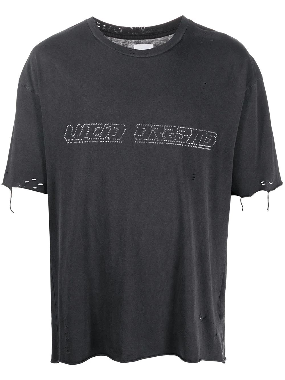 distressed T-shirt - 1