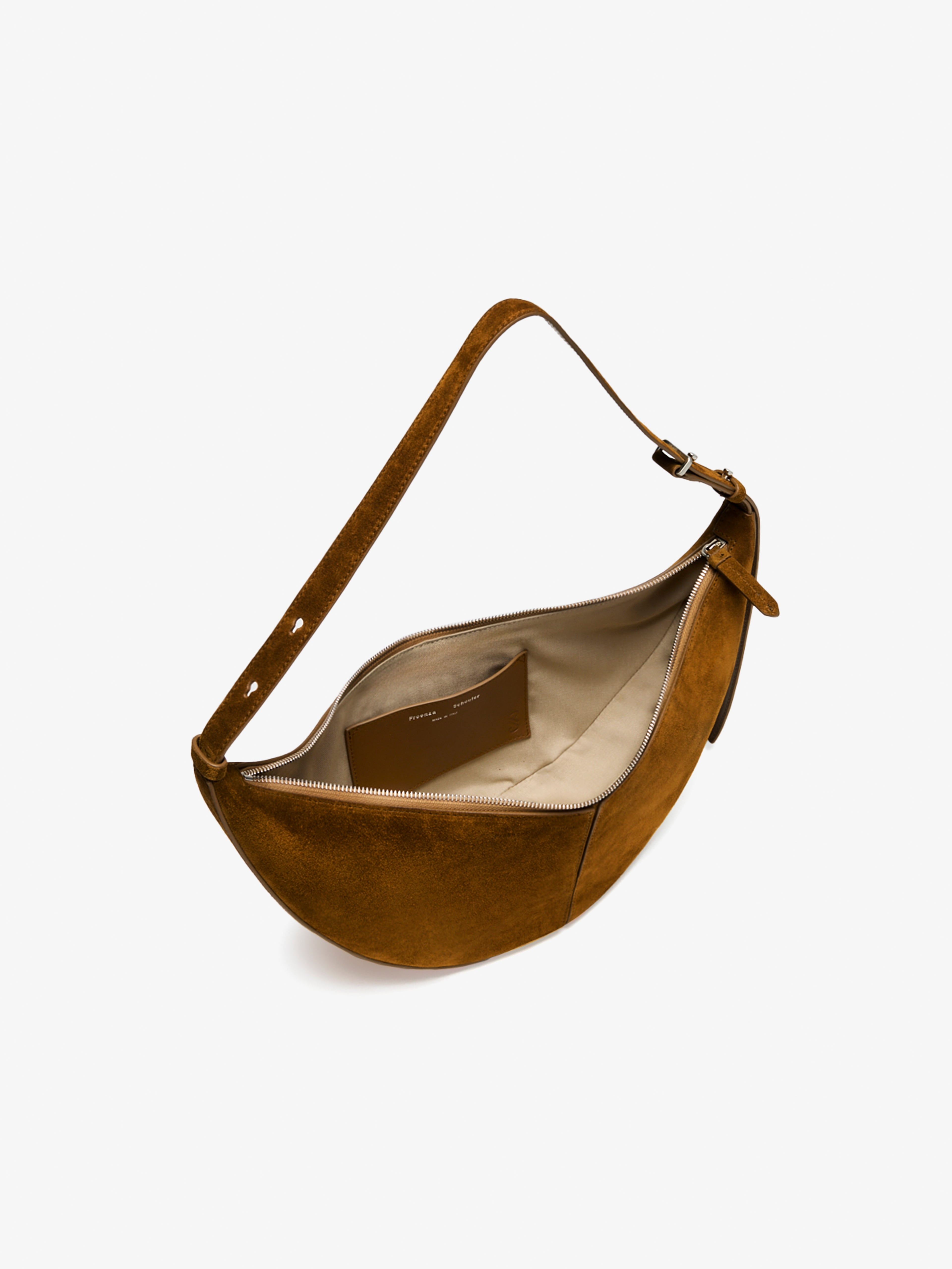 Slide Bag in Soft Suede - 5