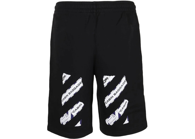 Off-White OFF-WHITE Airport Tape Sweatshort Black/Multicolor outlook