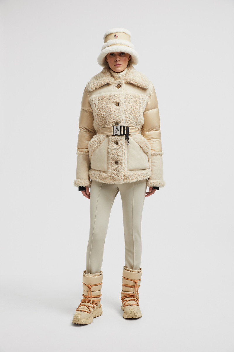 Moncler Grenoble Chaiten Shearling Short Down Jacket outlook