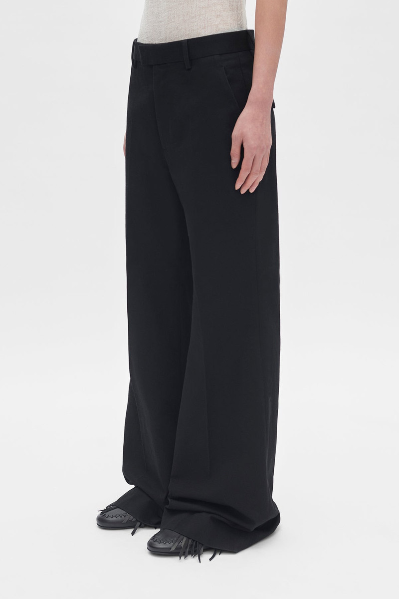 Ann Demeulemeester Leek Relaxed Bootcut Trousers outlook