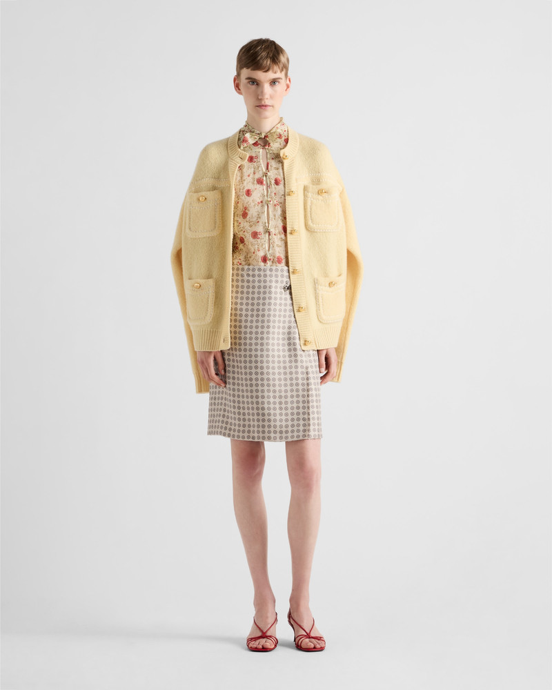Prada Cashmere cardigan outlook