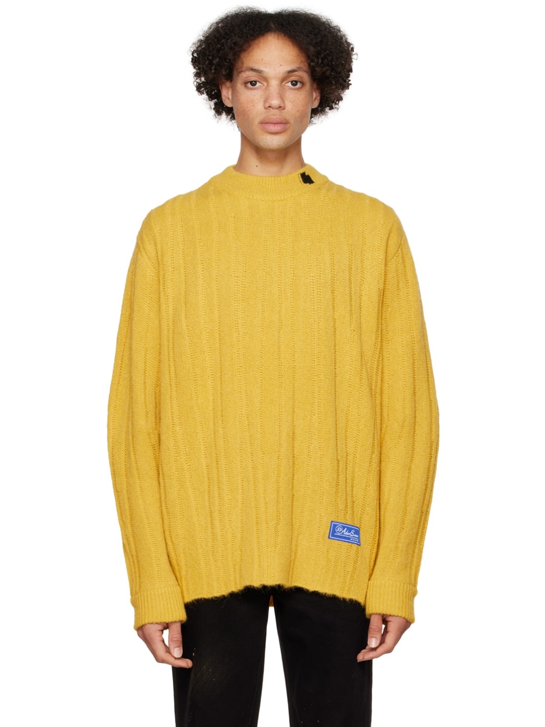 Yellow Fluic Sweater - 1