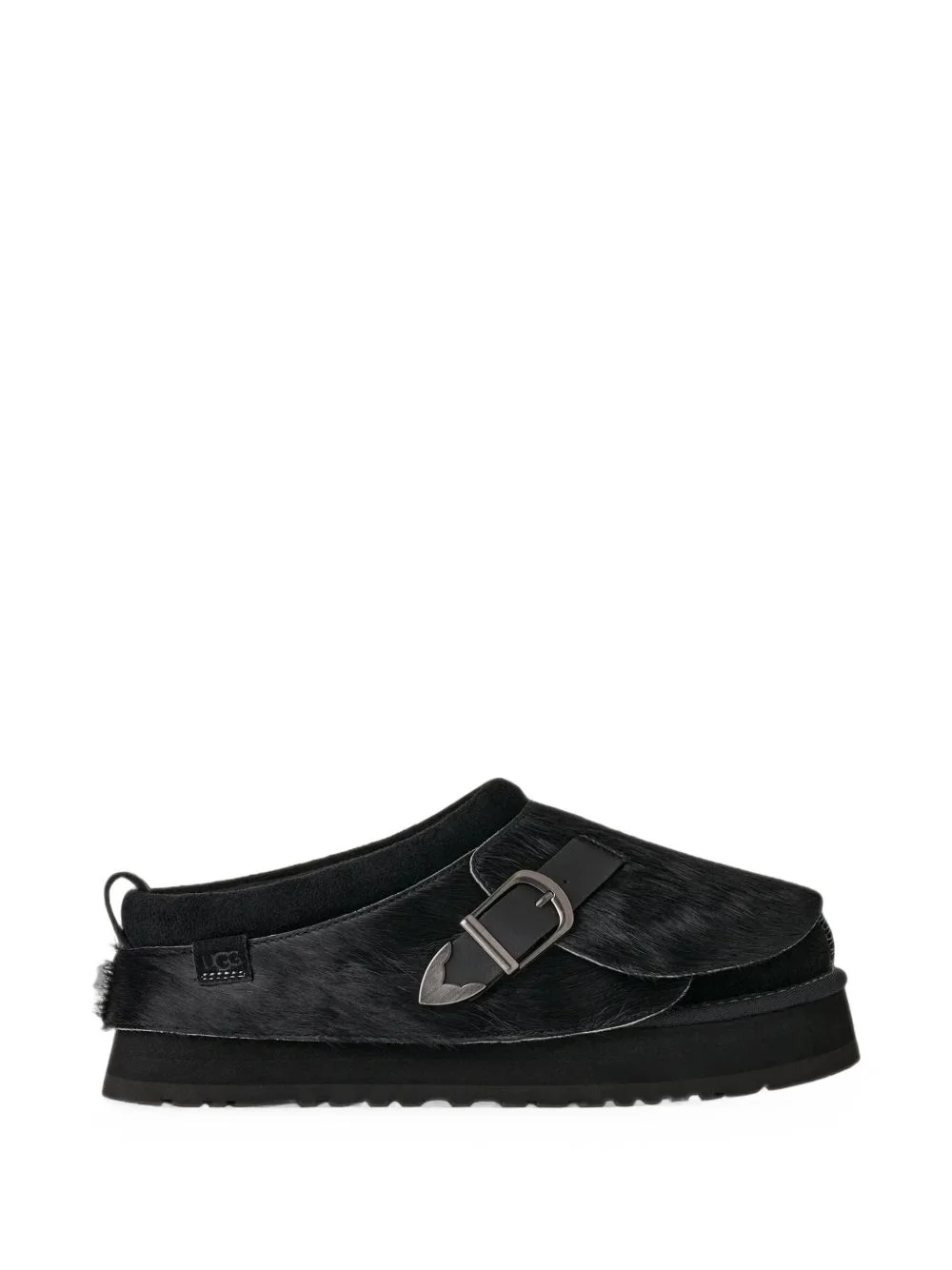 Tazz Western buckle-strap slippers - 1