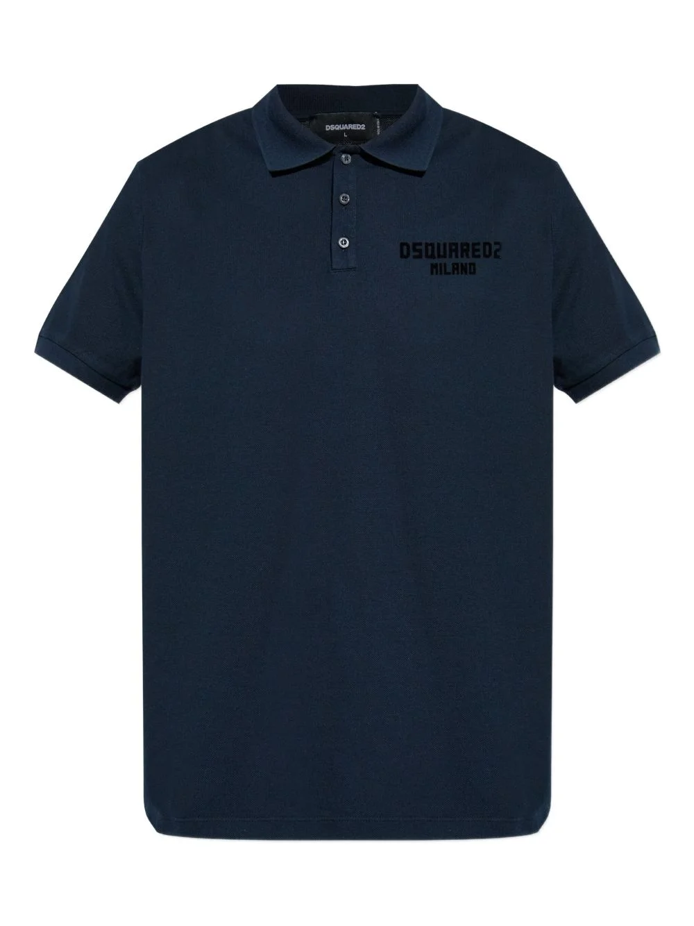 logo-print polo shirt - 1