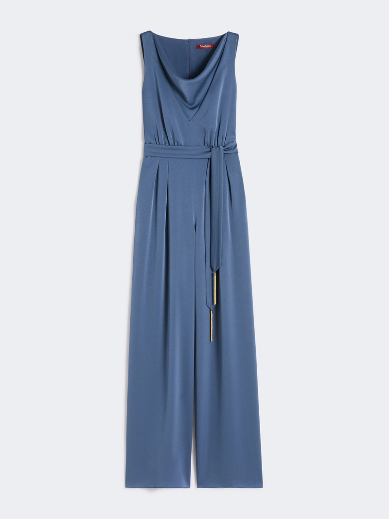 DONATA Lightweight satin jumpsuit - AVIO 1
