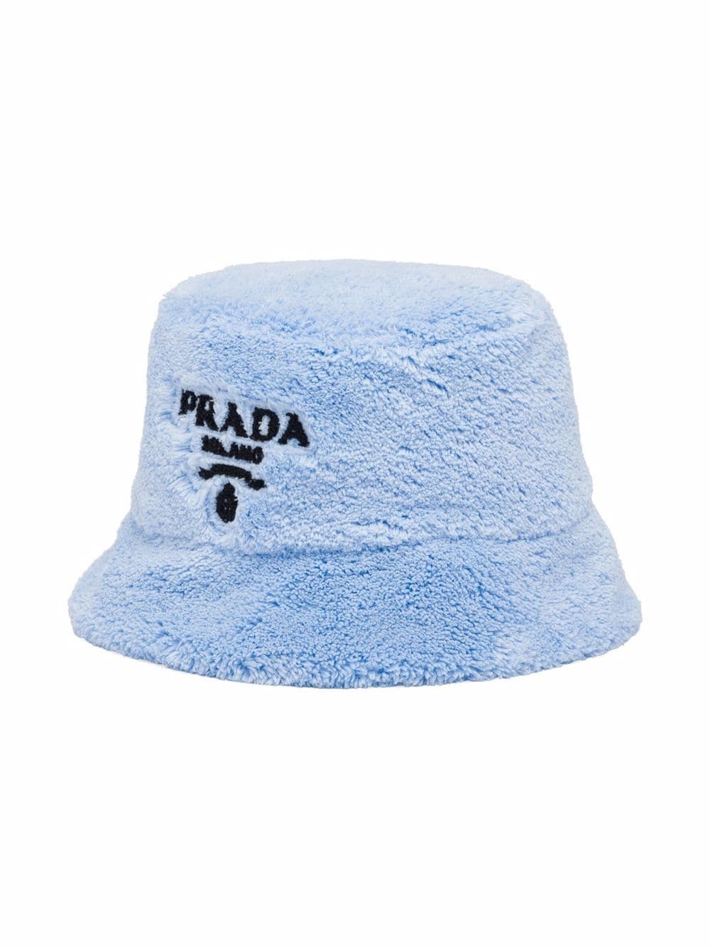 embroidered-logo bucket hat - 1