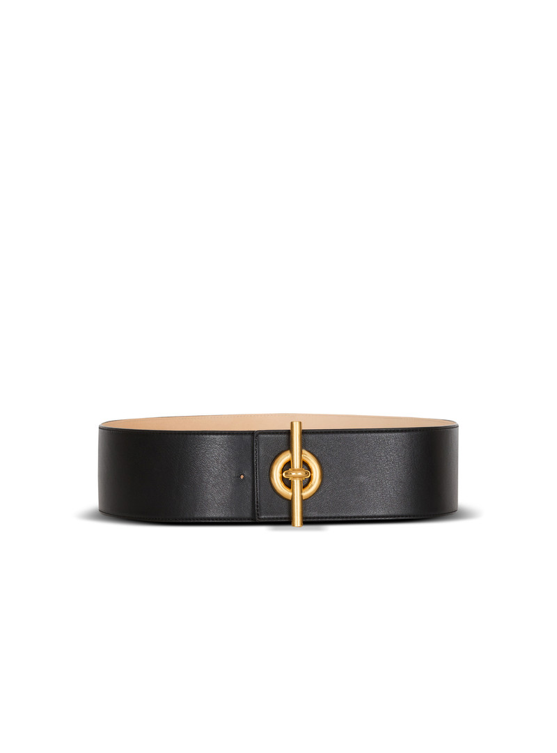 Calfskin T-Bar belt 1