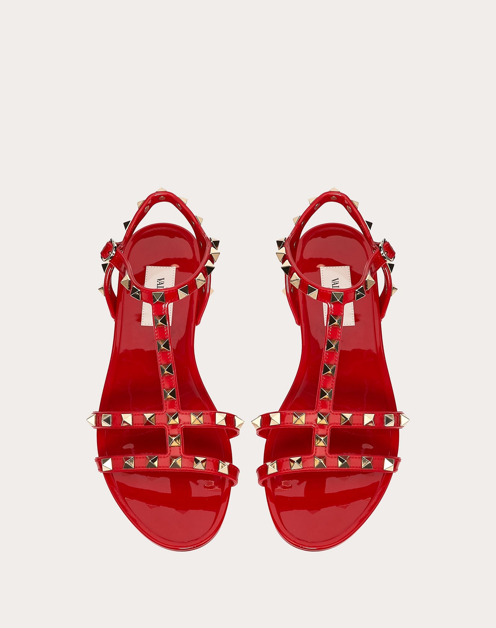 Rockstud flat rubber sandal - 4