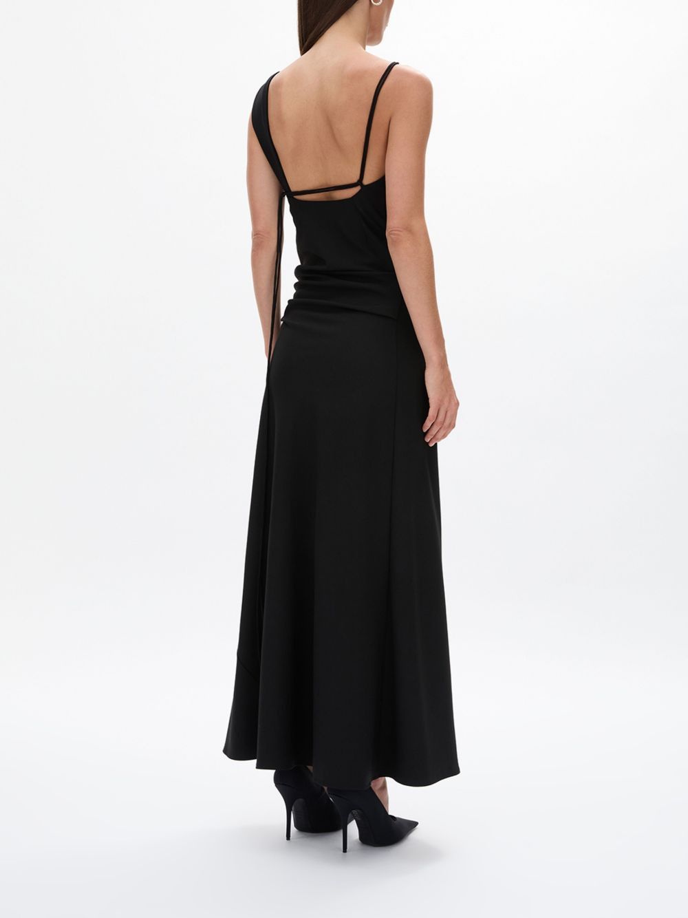 Fitz cut-out gathered maxi dress - 4