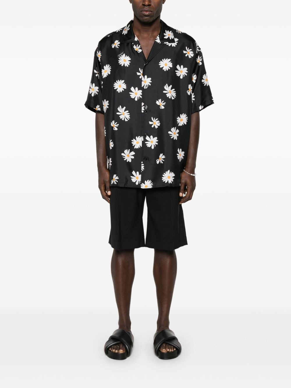 floral-print shirt - 2