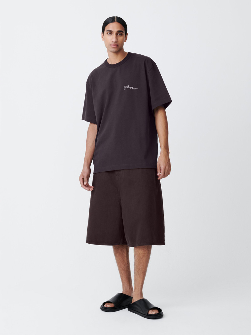 Studio Nicholson Reverse Denim Shorts outlook