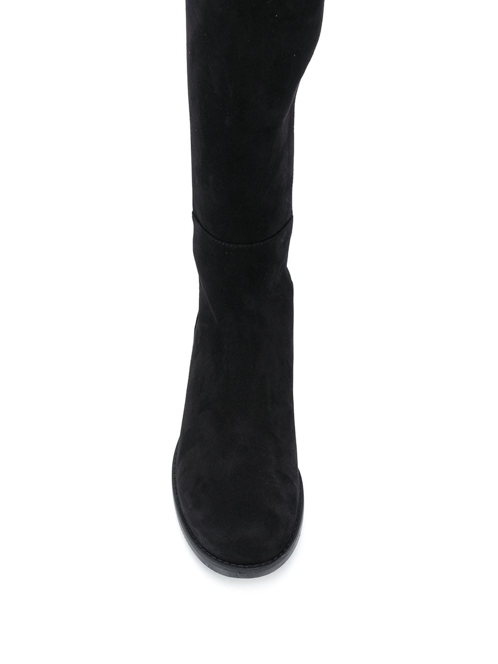 suede knee-high boots - 4