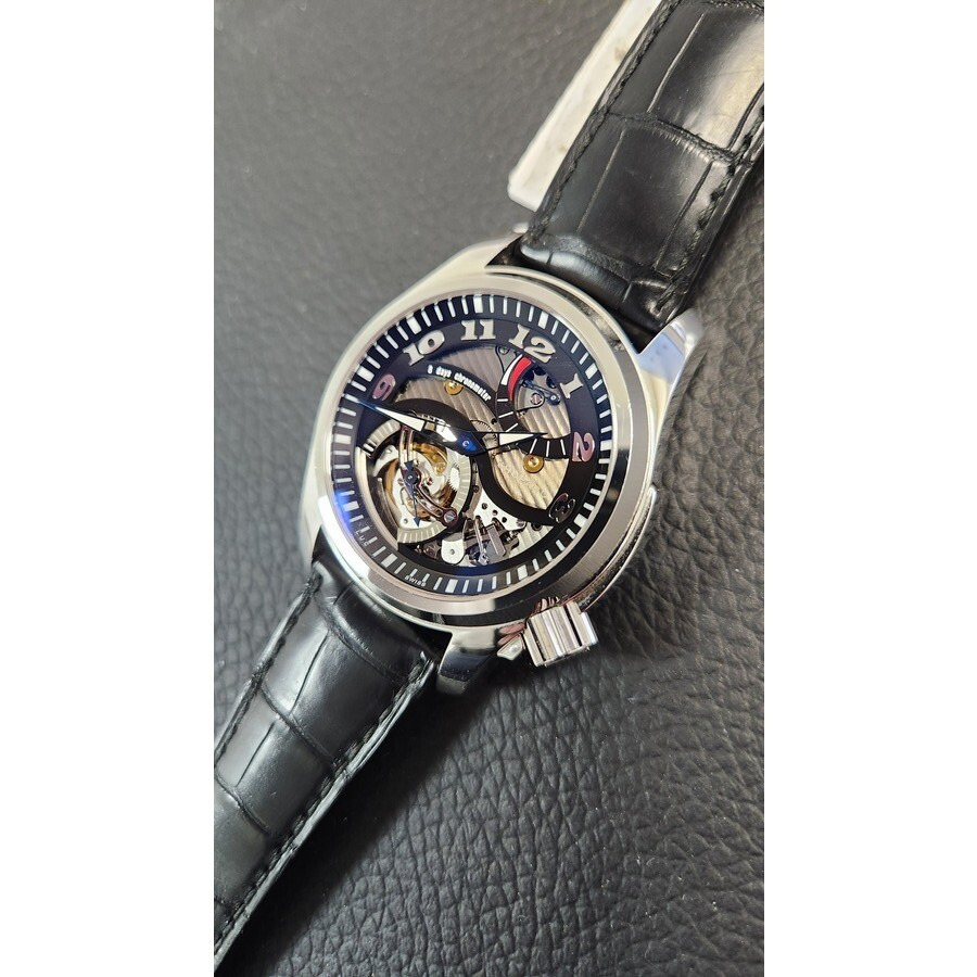 Chopard L.U.C. Tourbillon Black Dial Men's Watch 161917-1001 - 3