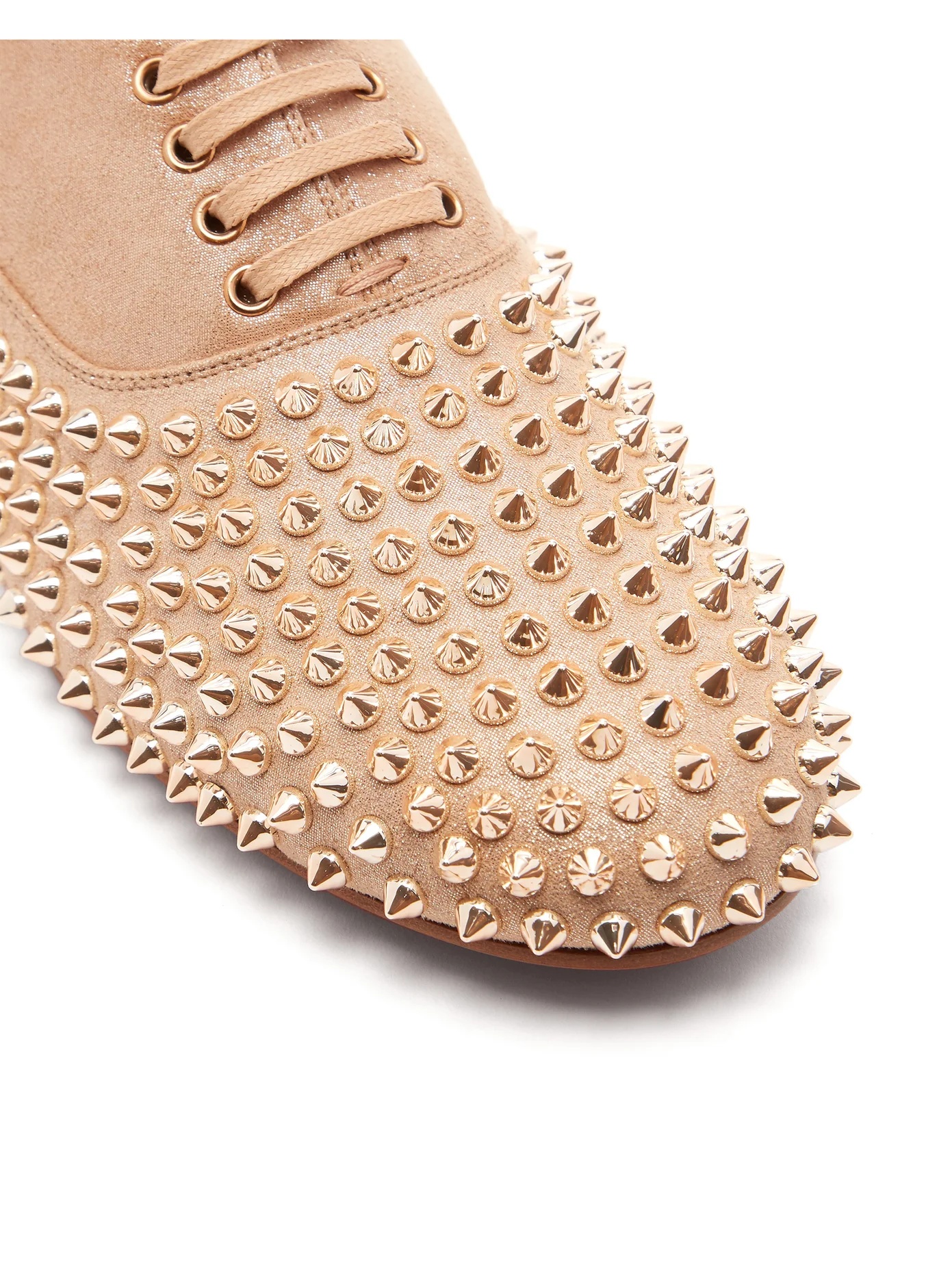 Freddy studded leather derby shoes - 6