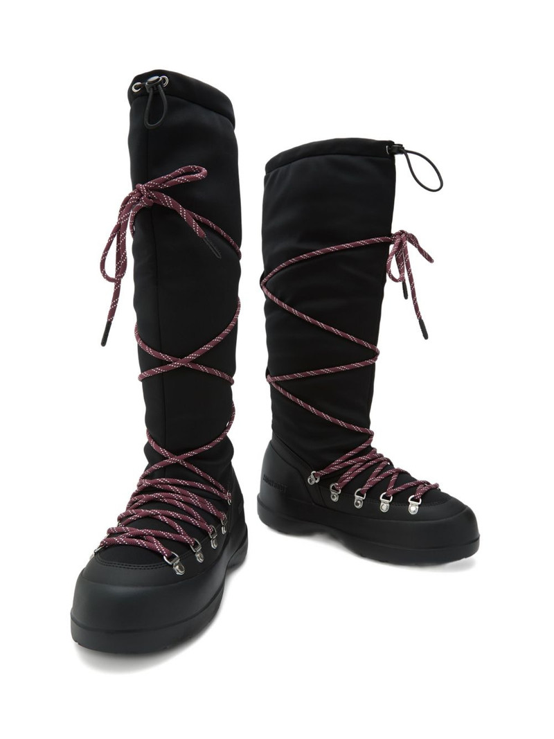 MOON BOOT Luna lace-up boots outlook