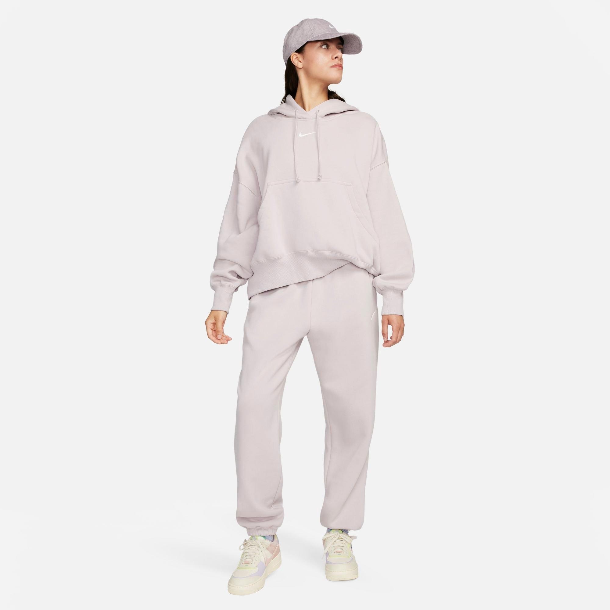 WOMEN'S NIKE SPORTSWEAR PHOENIX FLEECE OVERSIZED PULLOVER HOODIE - 2