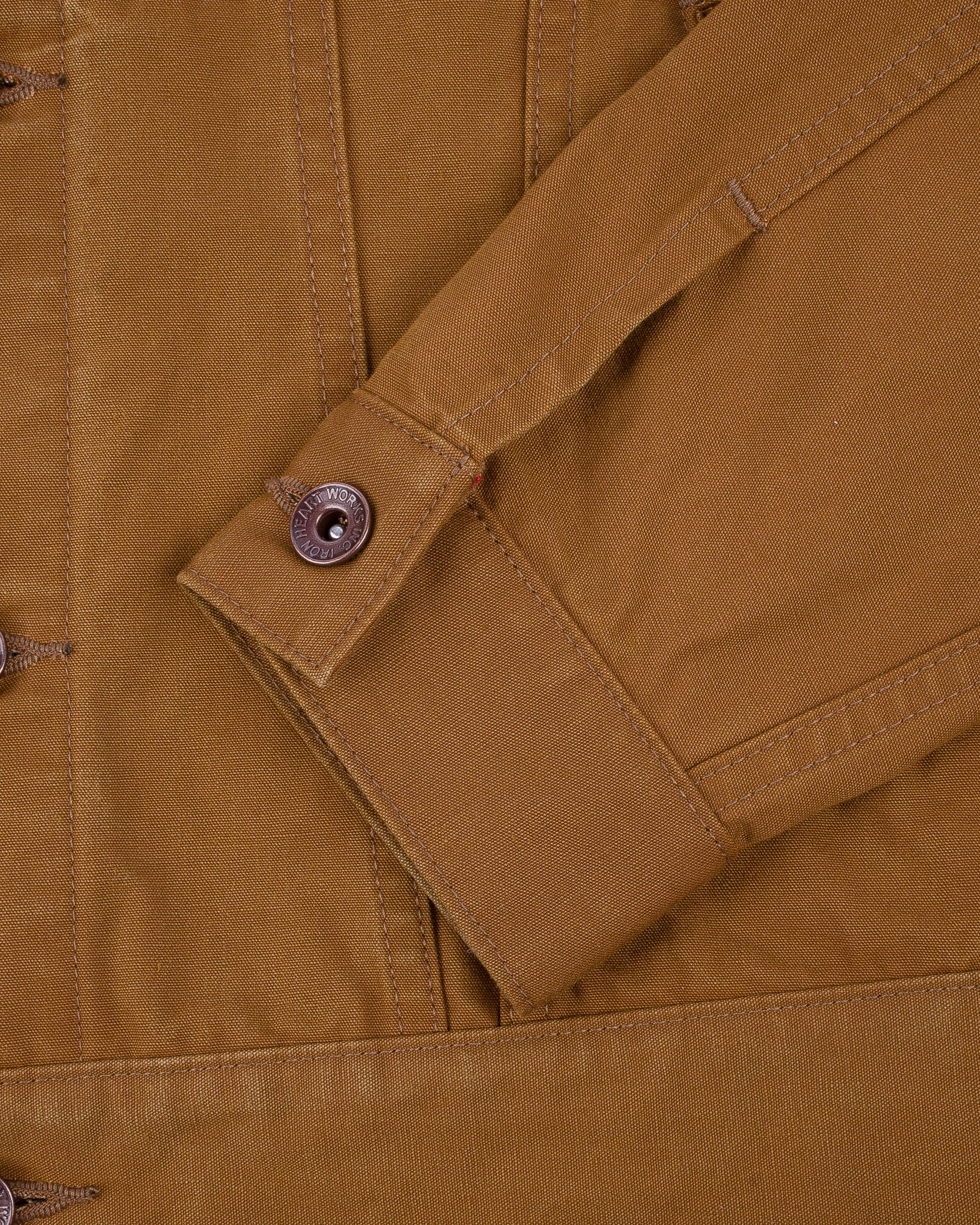 9OZ CANVAS TYPE III JACKET - BROWN - 11