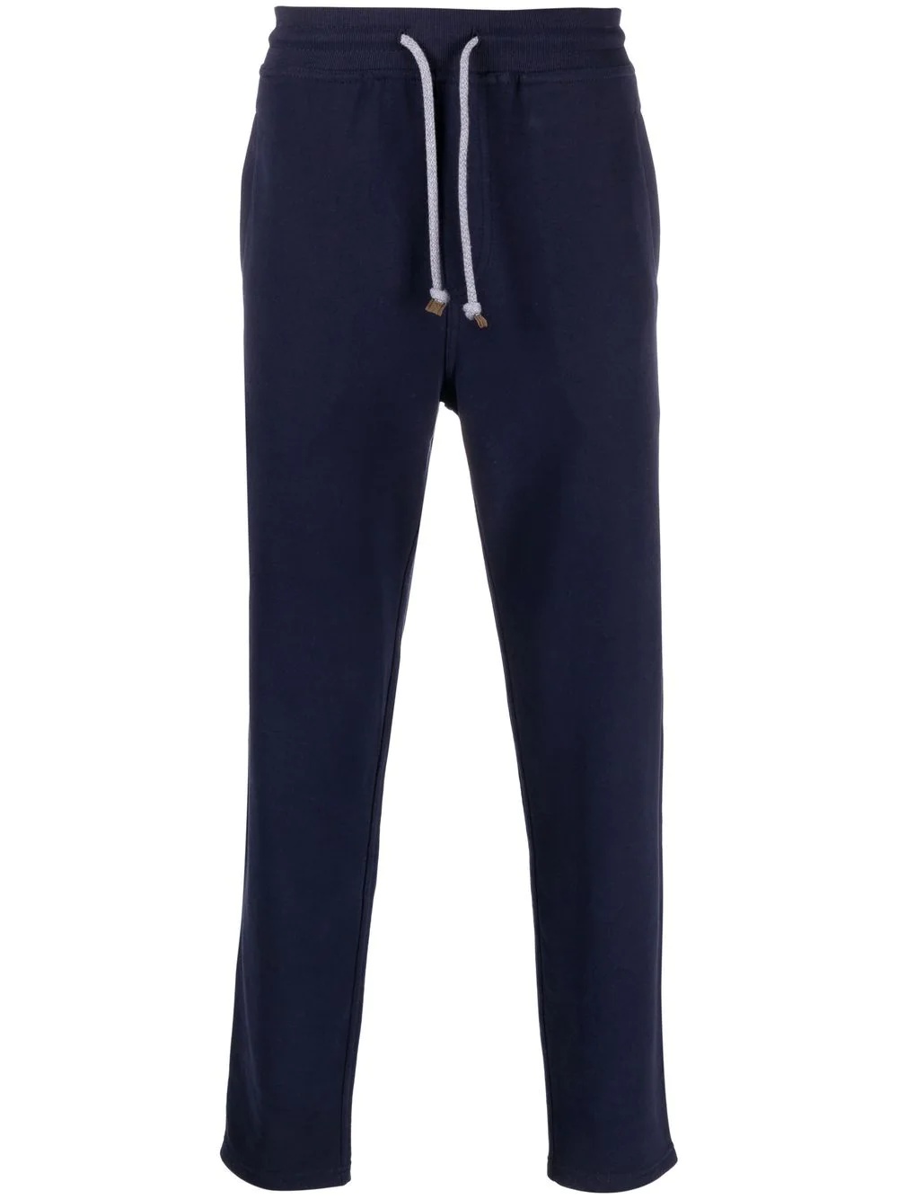 tapered drawstring track pants - 1