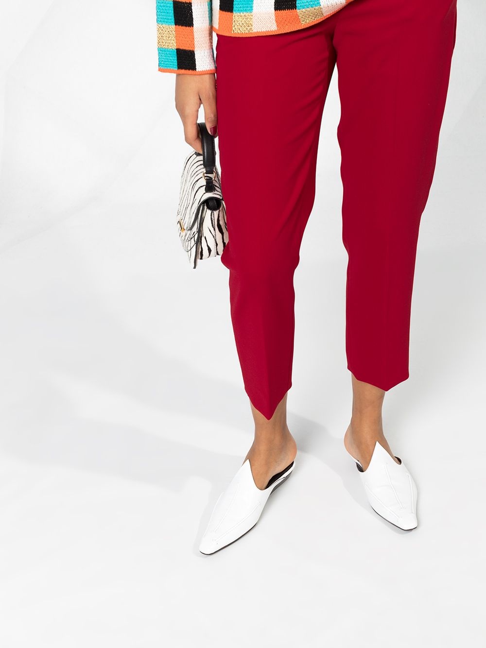 cropped tailored trousers - 3