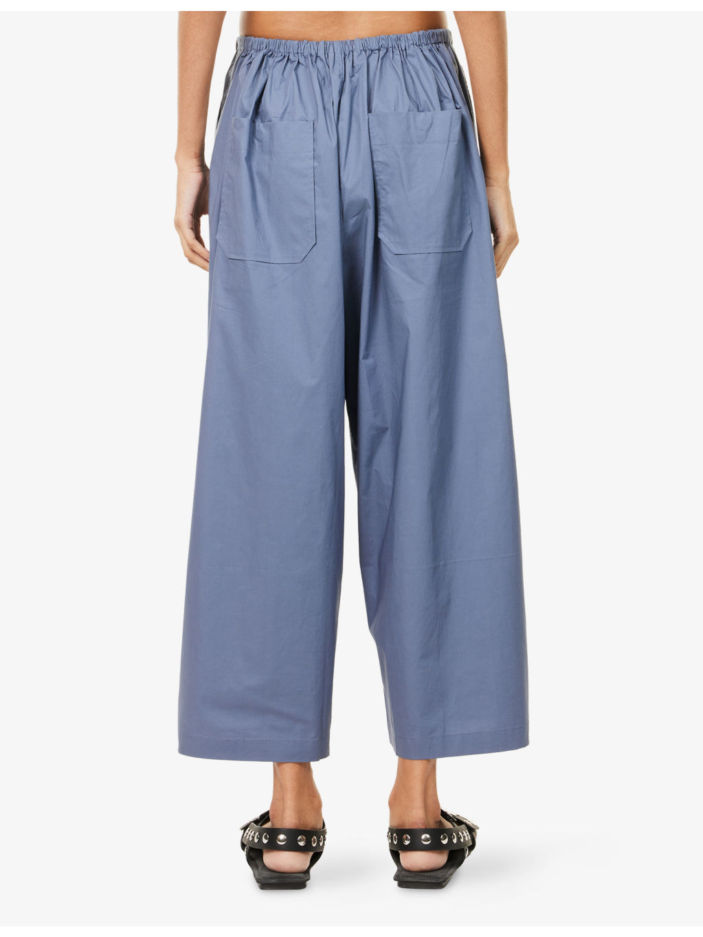 Kayla Relaxed-Fit Cotton Trousers - 4