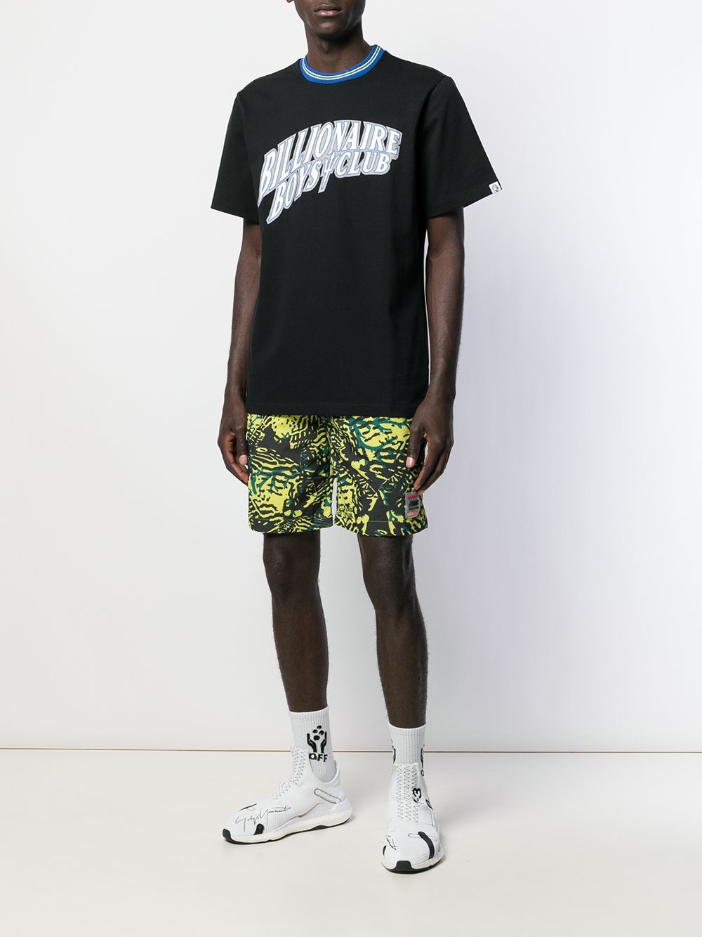 jungle print beach shorts - 2