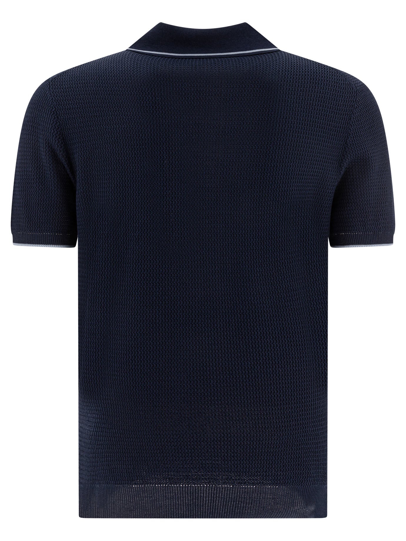 Prada Silk And Cotton Polo Shirt - 2