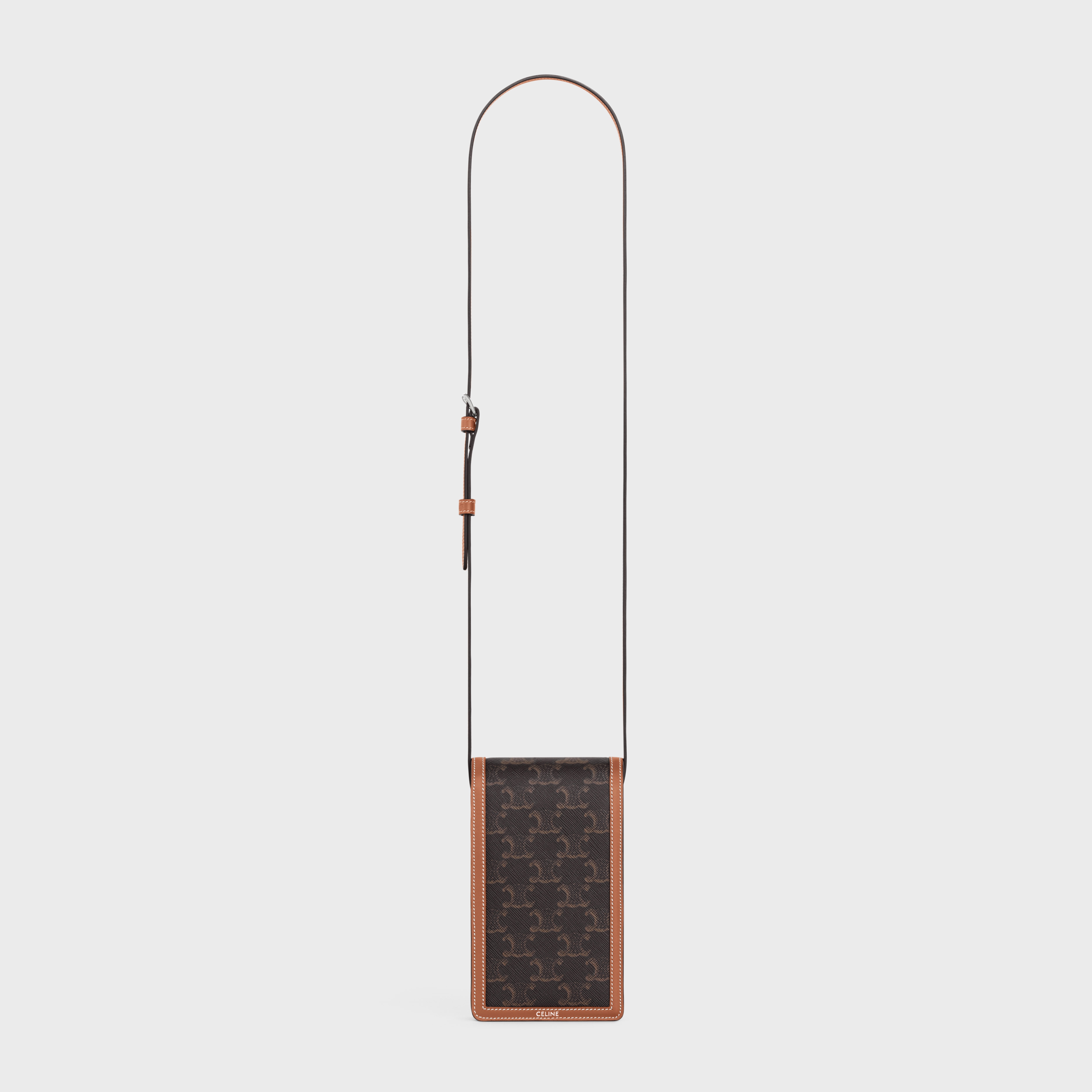 VERTICAL SLEEVE in Triomphe canvas and calfskin - 5