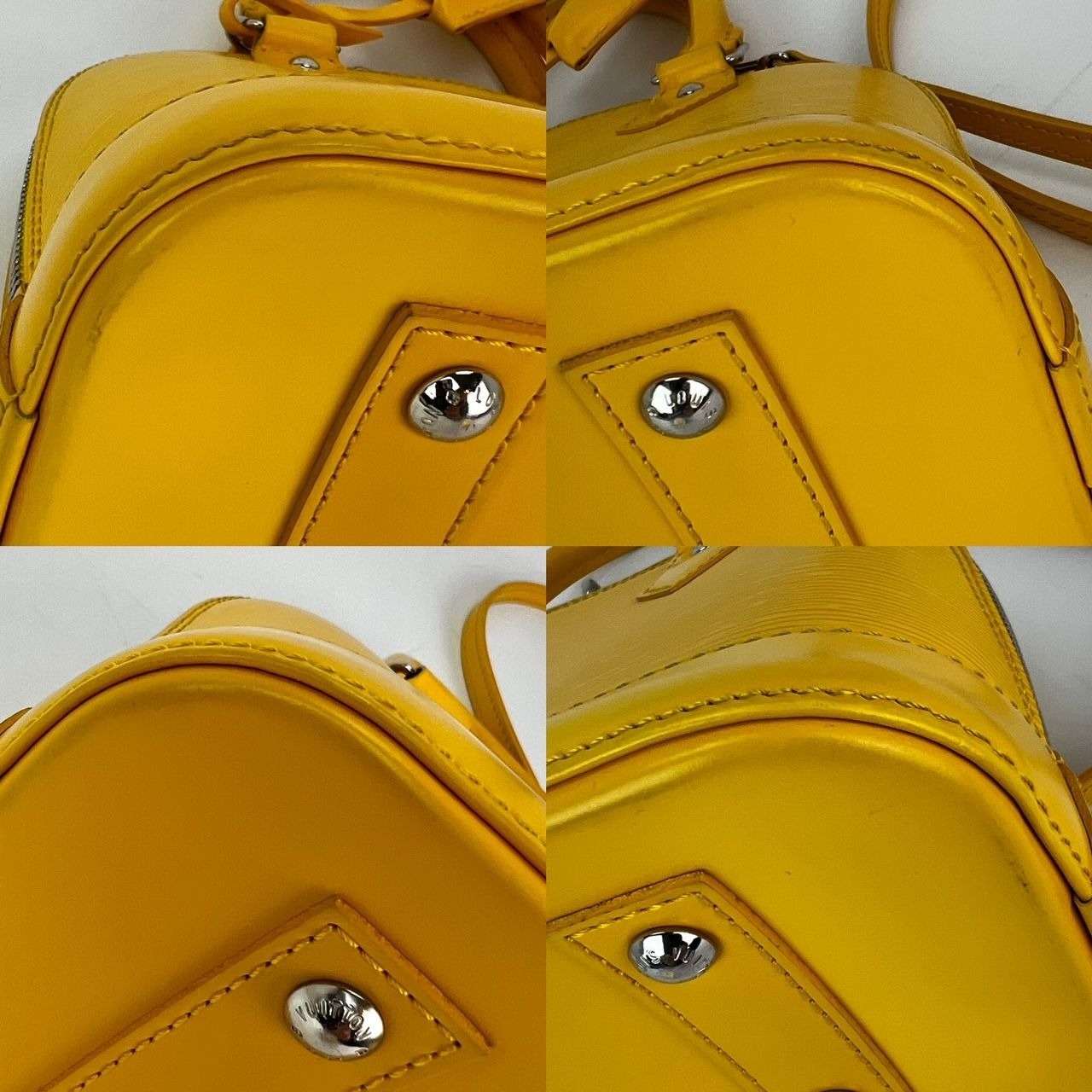 LOUIS VUITTON Alma BB Epi Leather Shoulder Bag - 7