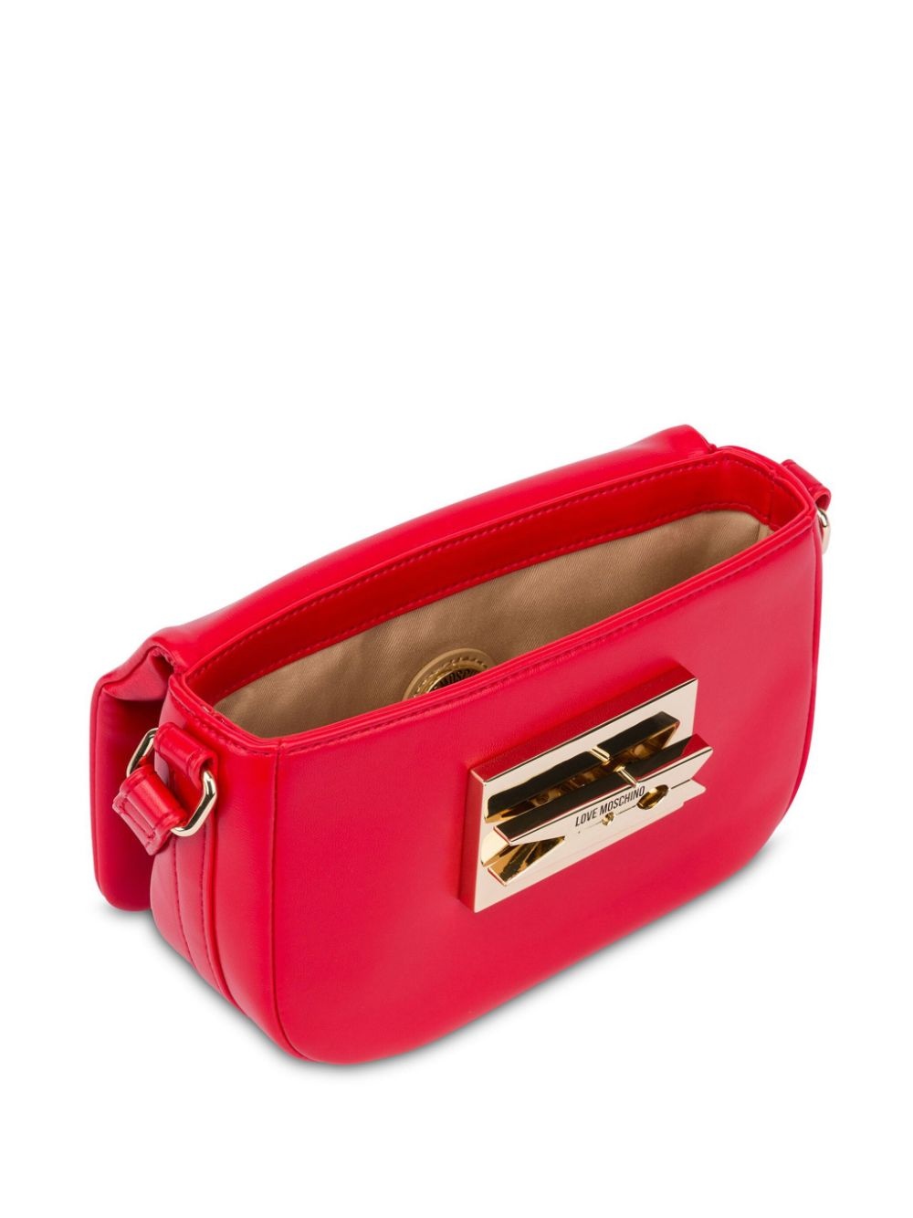 logo-engraved cross body bag - 2