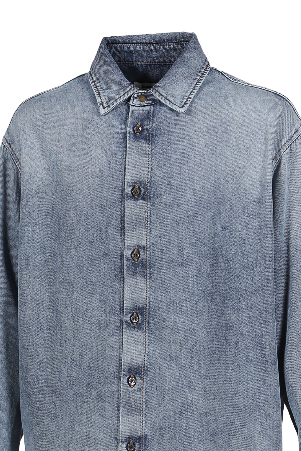 KEANU - TENCEL SHIRT / SAN FRAN BLU - 4