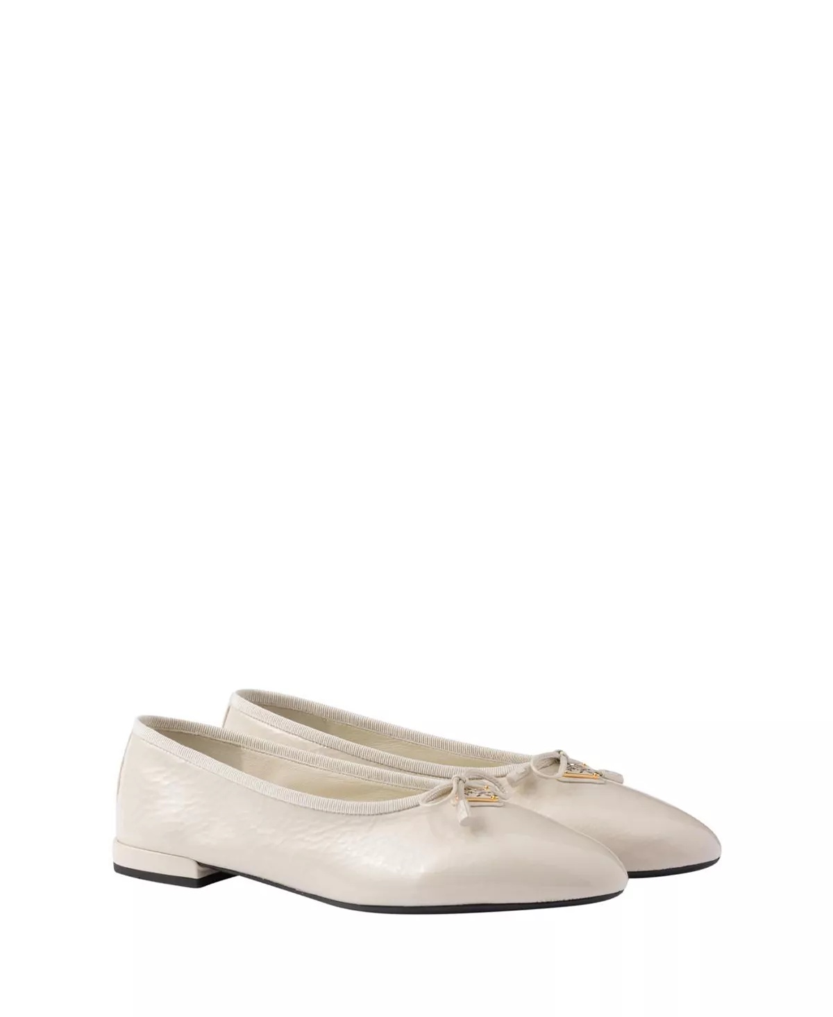 Women's Naplak Patent Leather Ballerinas - 1