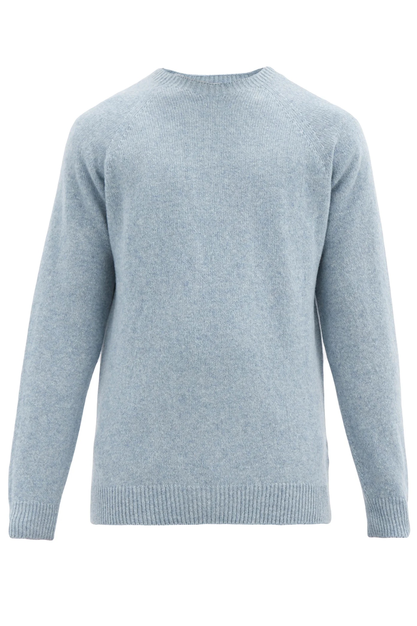 Crew-neck wool sweater - 1