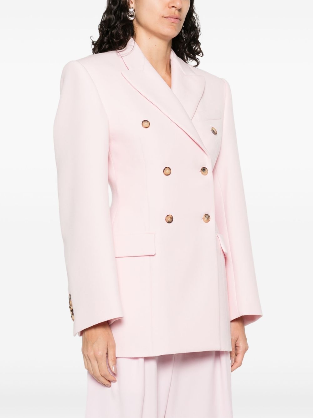 double-breasted blazer - 3