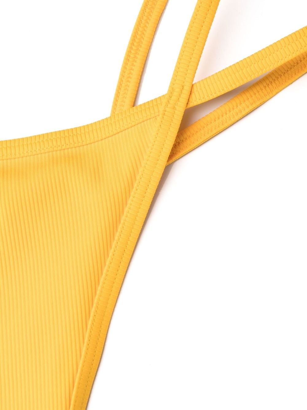 strappy triangle bikini set - 4