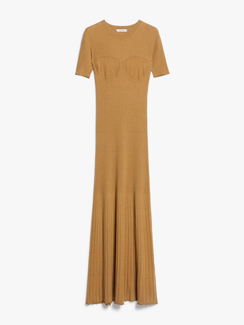 EUROPA Silk and cashmere dress - 1