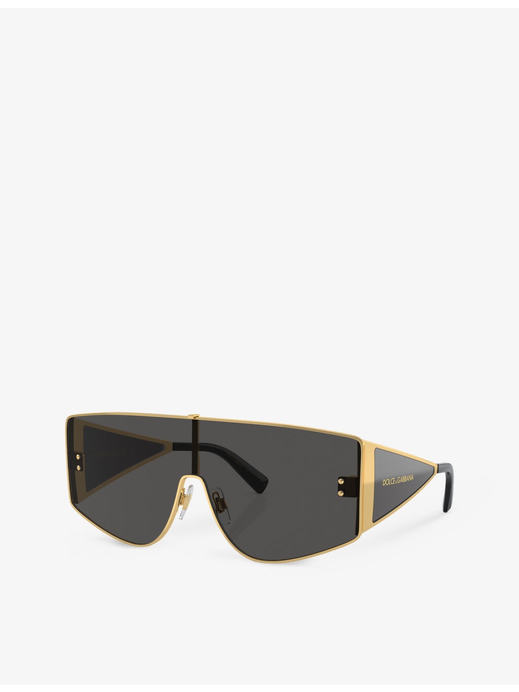 DG2305 rectangle-frame metal sunglasses - 2