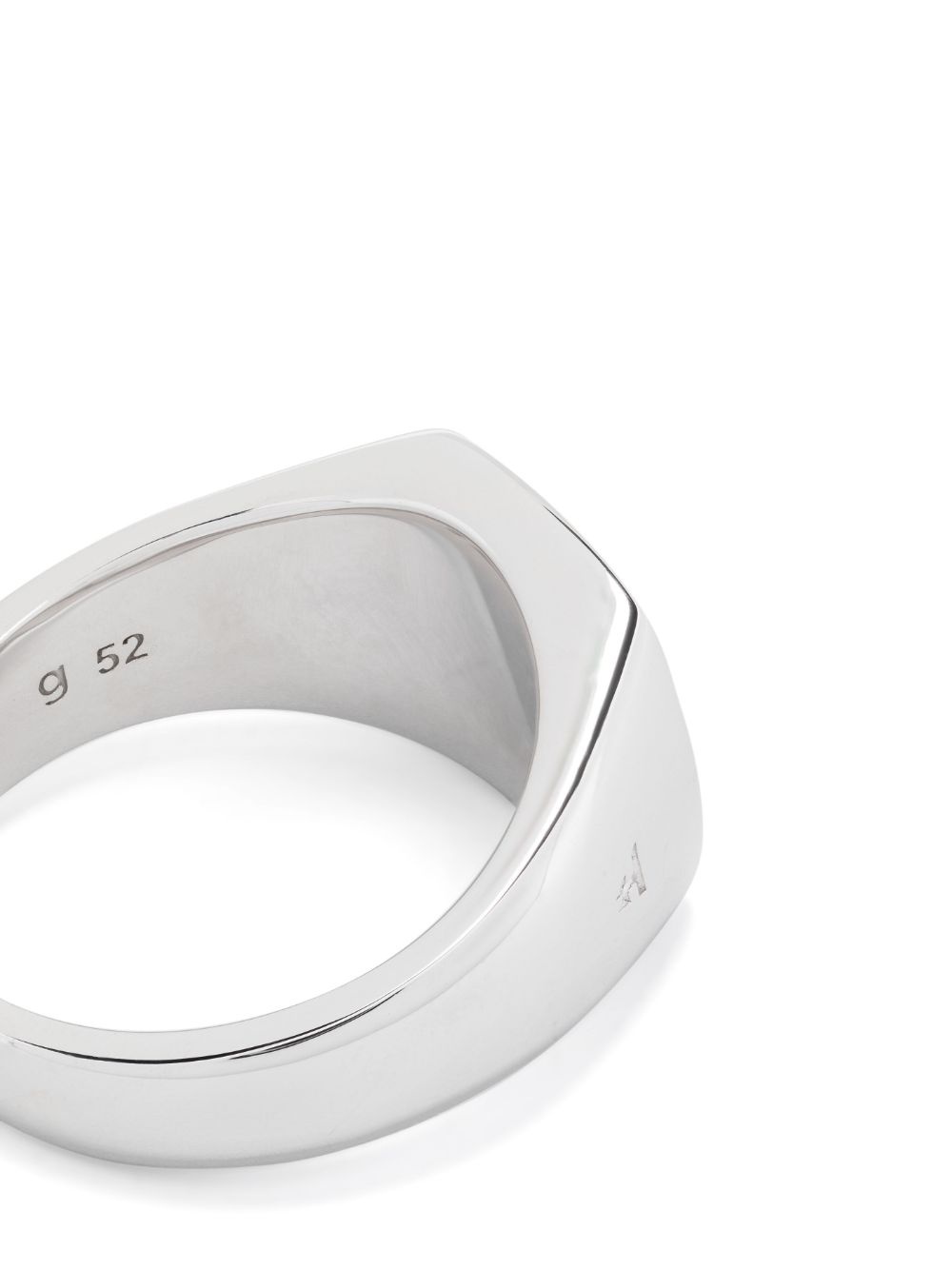 Kay polished signet ring - 4