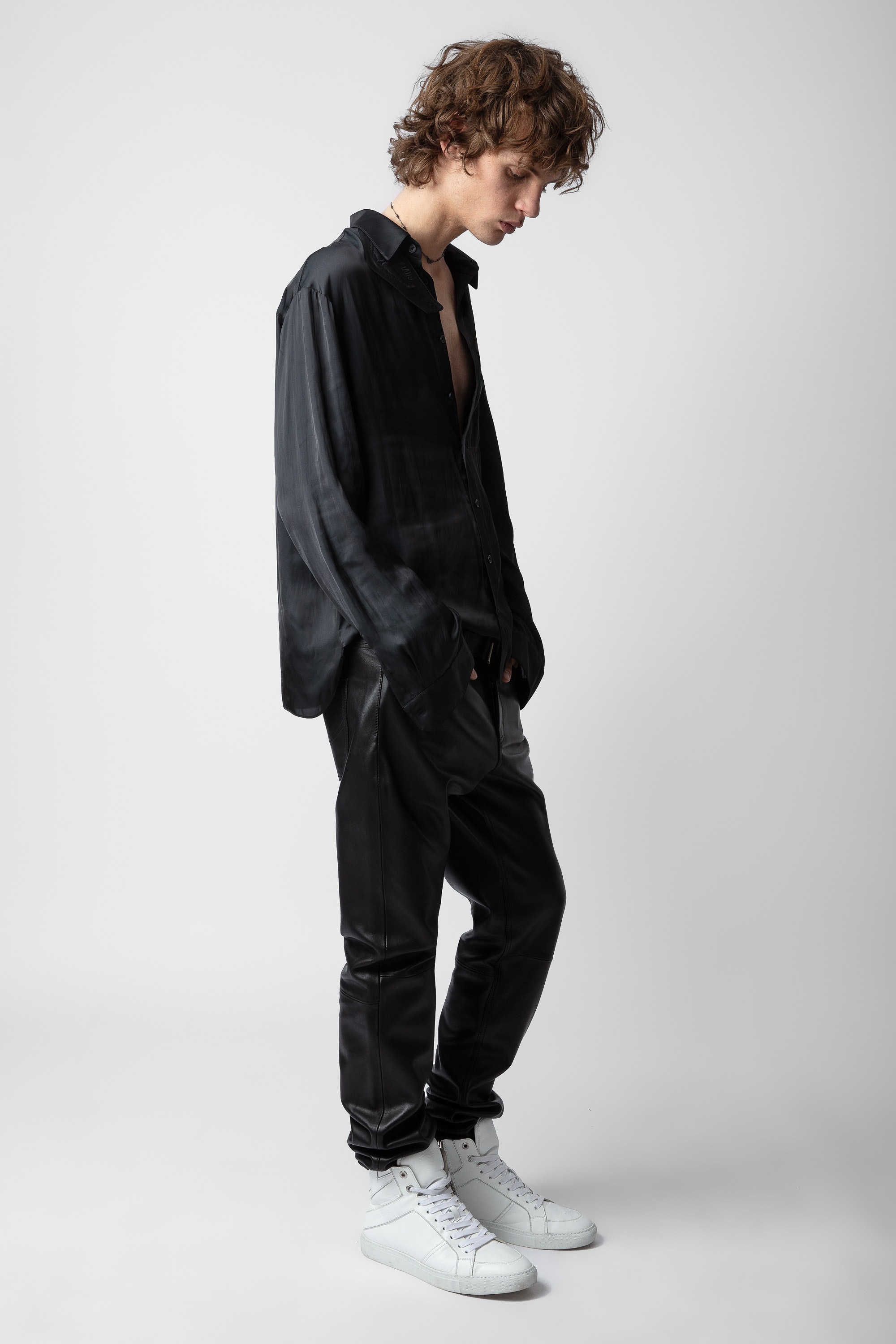 Tyrone Satin Shirt - 8