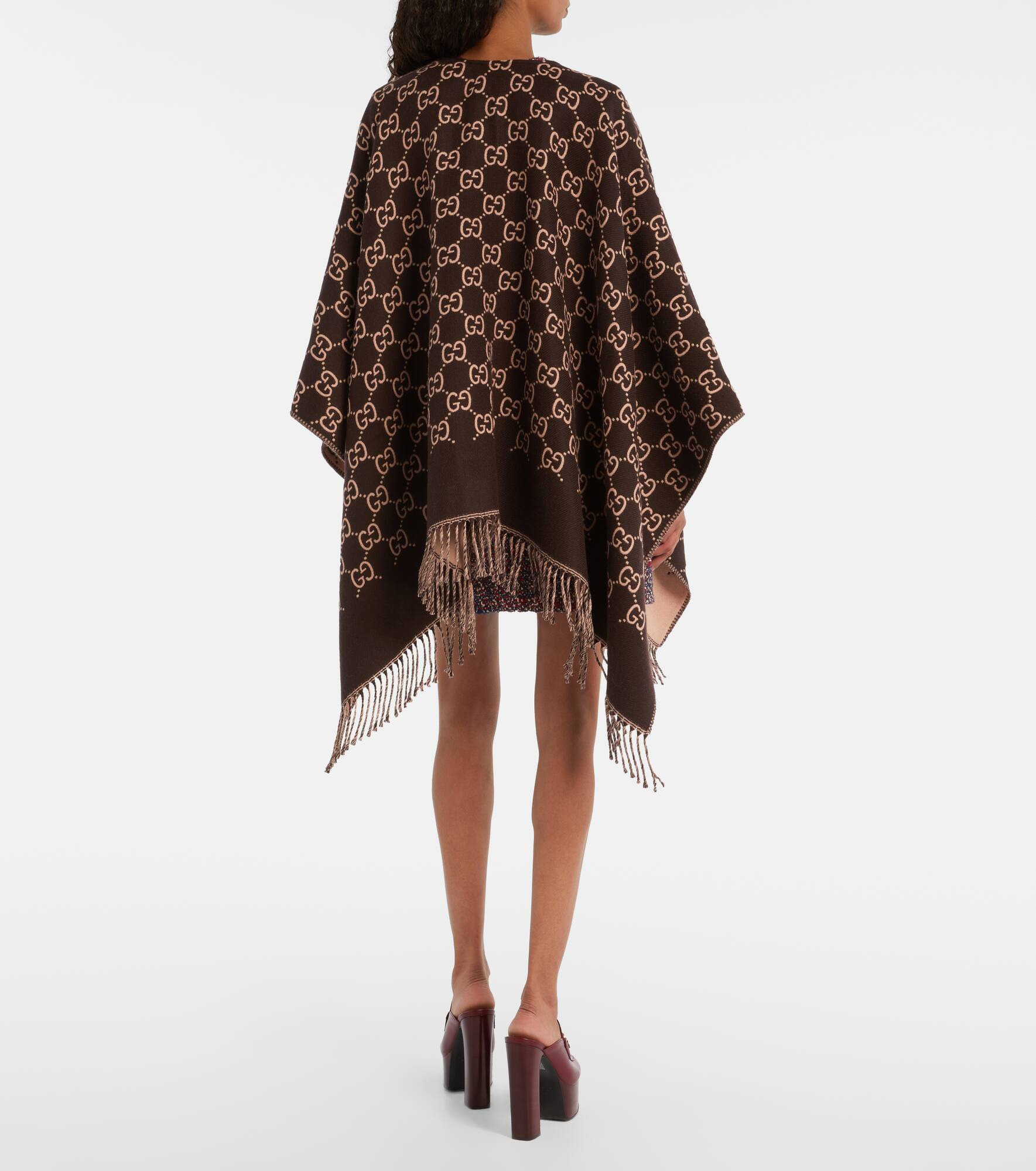 Wool poncho - 3