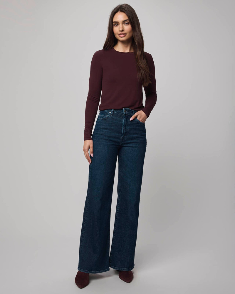 Splendid Bamboo Blend Long Sleeve Tee outlook