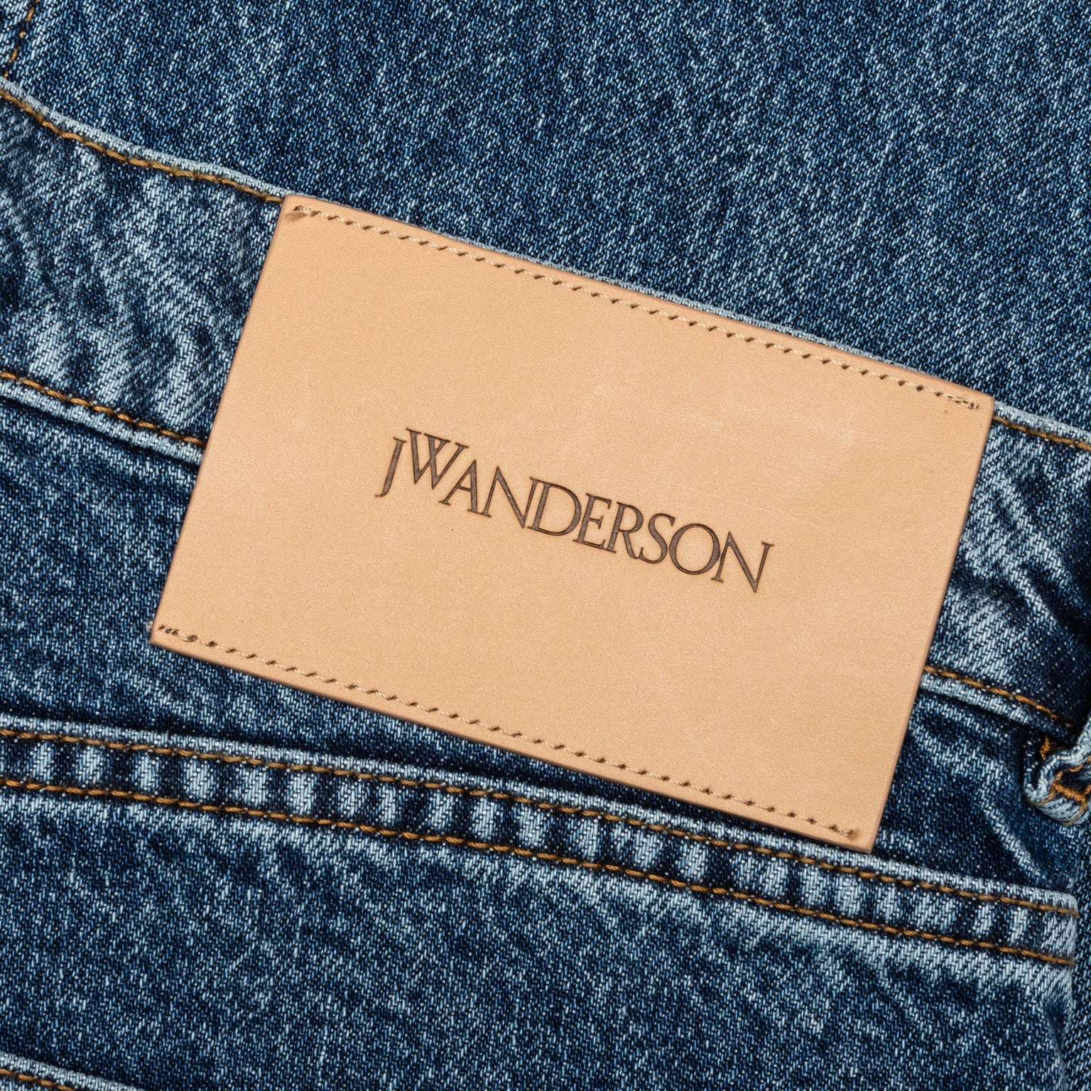 5 POCKET STRAIGHT LEG TROUSERS - MID BLUE - 5