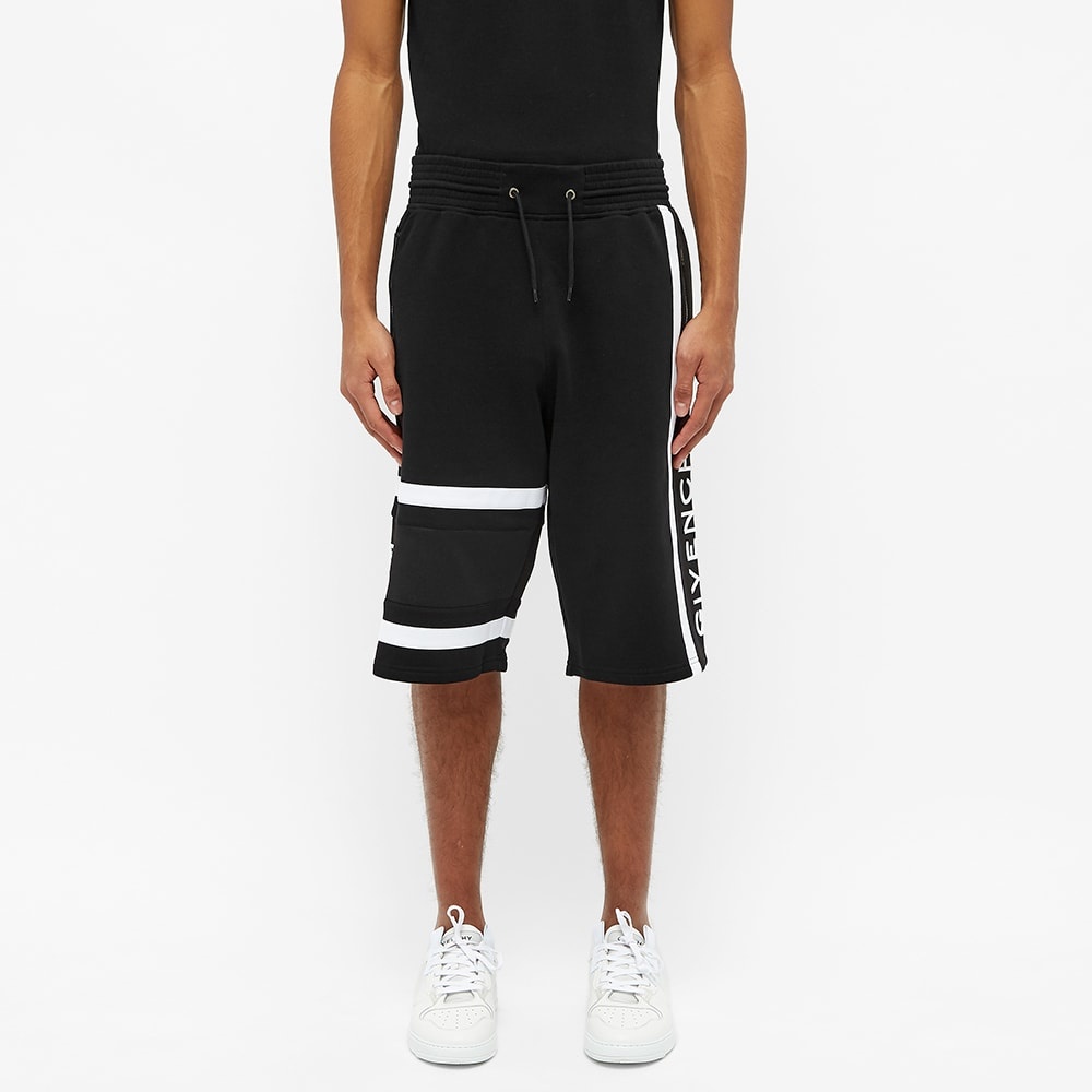 Givenchy Band Logo Sweat Shorts - 4