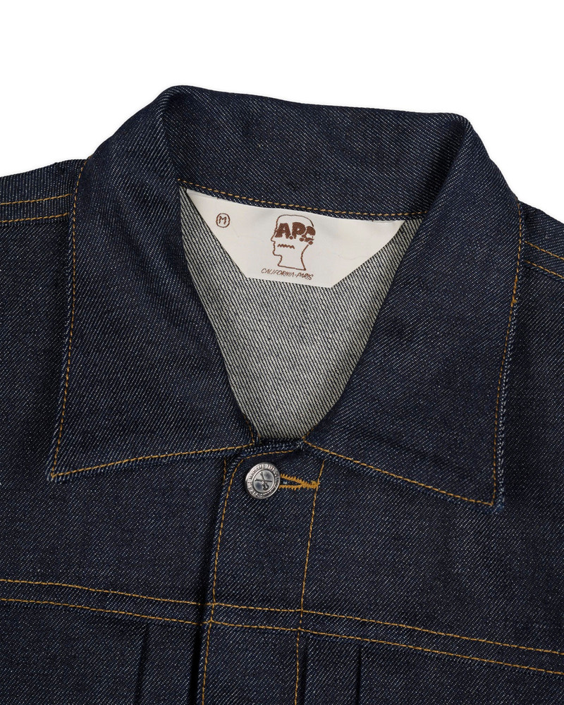 Brain Dead x A.P.C. Selvedge Trucker Jacket - Indigo 5
