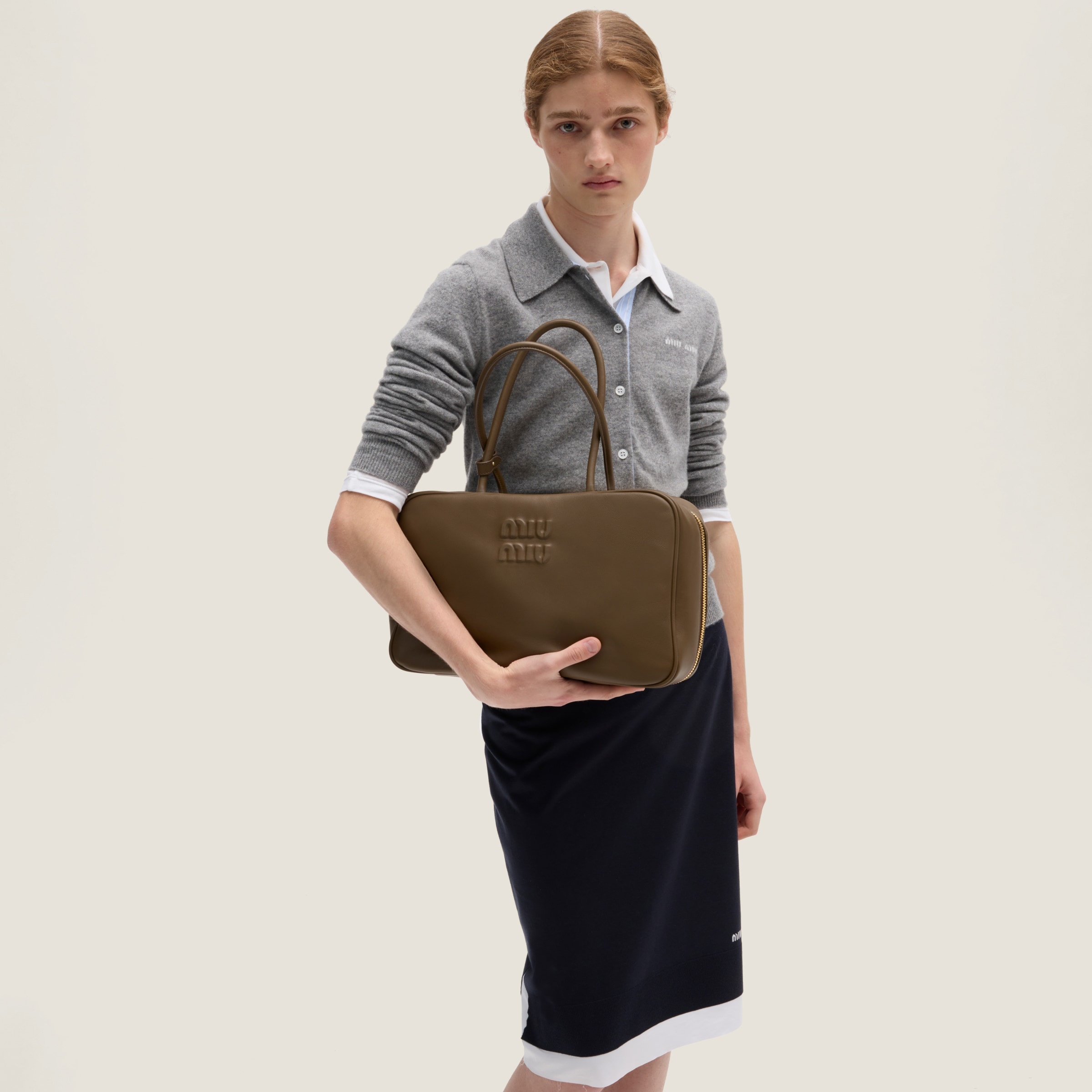 Leather Beau bag - 8