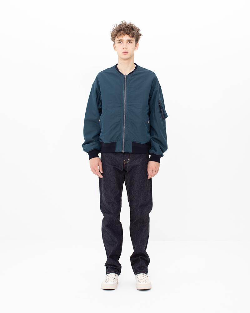 THORSON JKT (MAWATA SILK) NAVY - 5