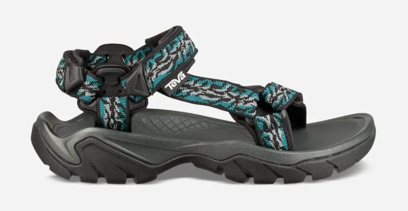 Women's Terra Fi 5 Universal Hiking Sandal in Blue - 1