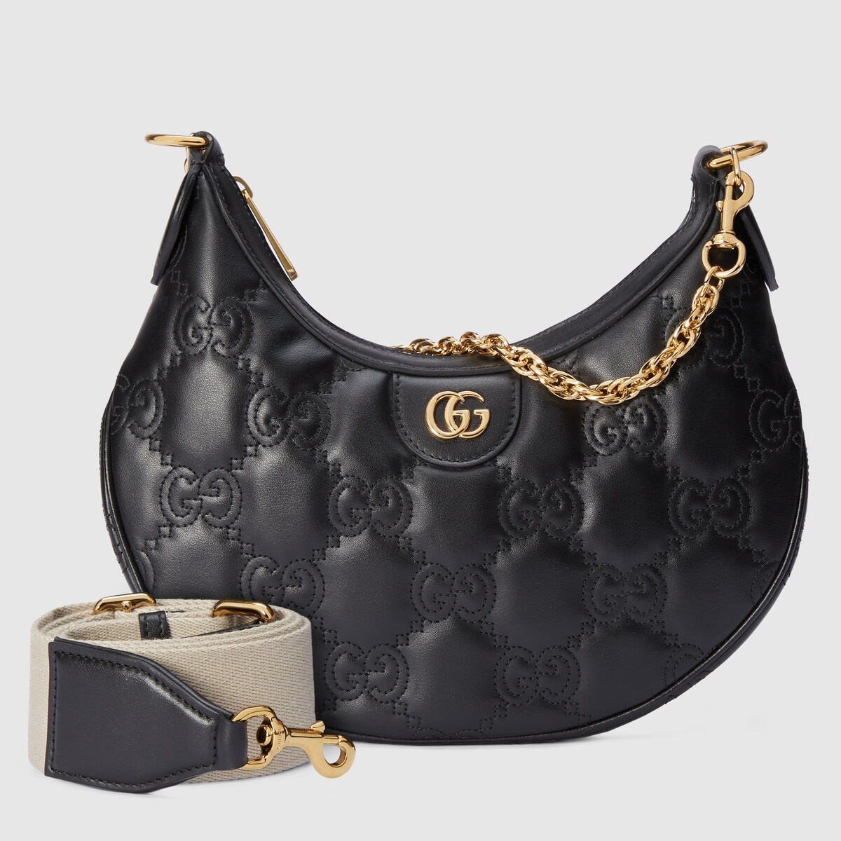 GG Matelassé small shoulder bag - 4