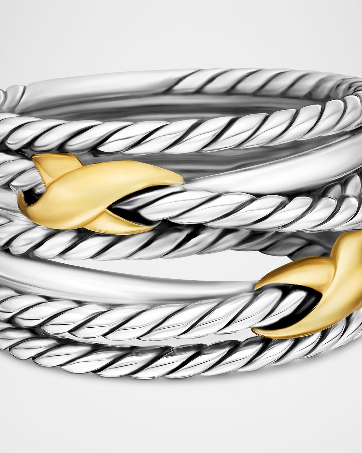 Double X Crossover Ring - 4