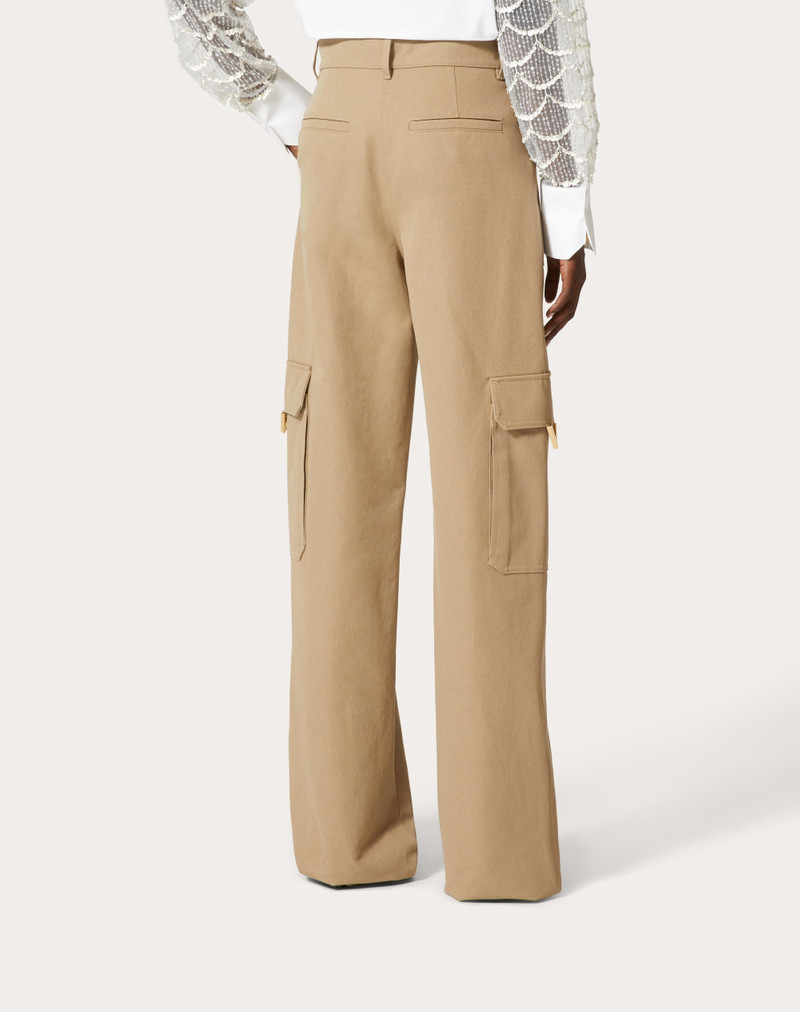 STRETCH COTTON CANVAS CARGO 바지 4
